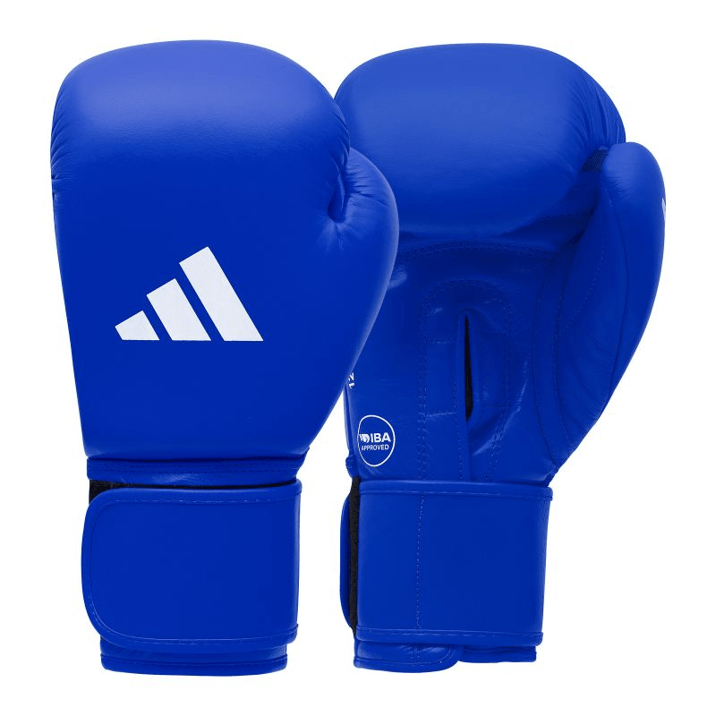 adidas IBA ADIIBAG1 Tournament Boxing Gloves: Professional Quality, IBA Certified - Fitness Max