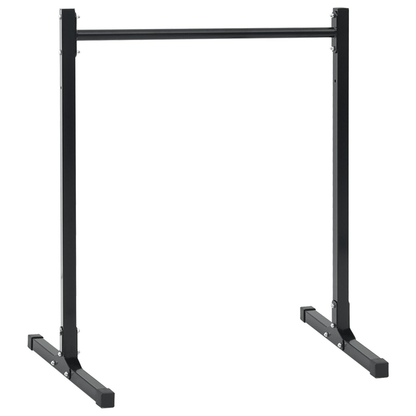 Dip station vidaXL 2 Adjustable Dip Stations, Height 88.5-98.5 cm, Durable Steel,