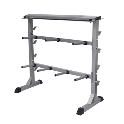 Dumbbell and Barbell Rack Sturdy Dumbbell Barbell Rack