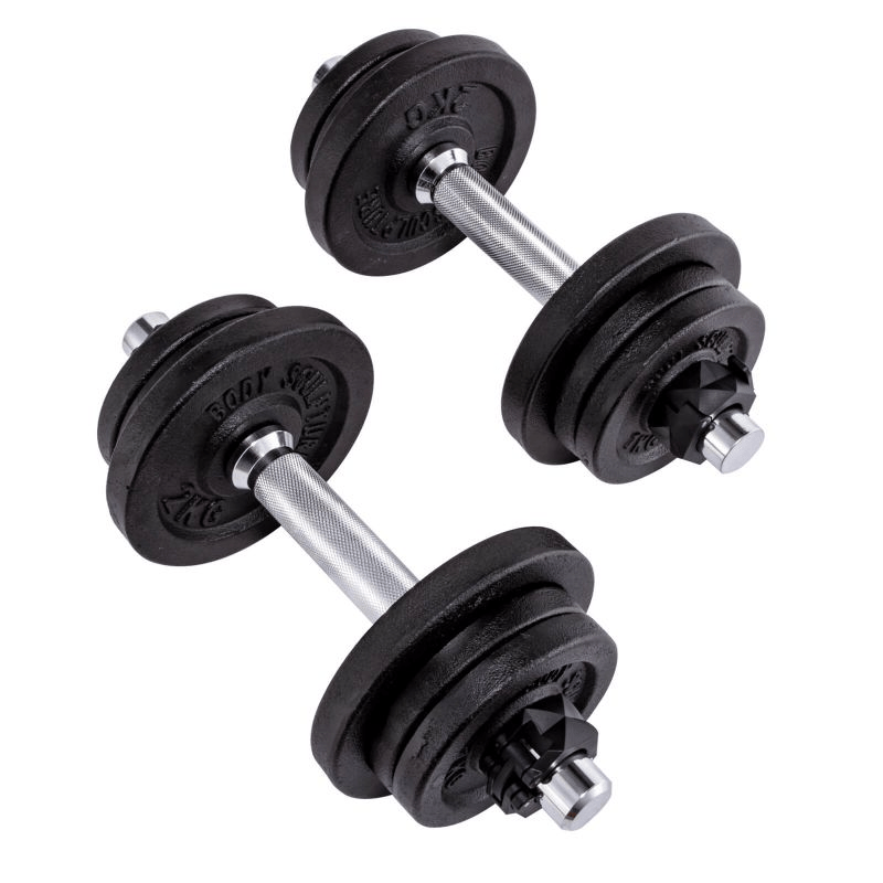 Adjustable Dumbbells 2x10 KG for Versatile Home Gym Workouts - Fitness Max