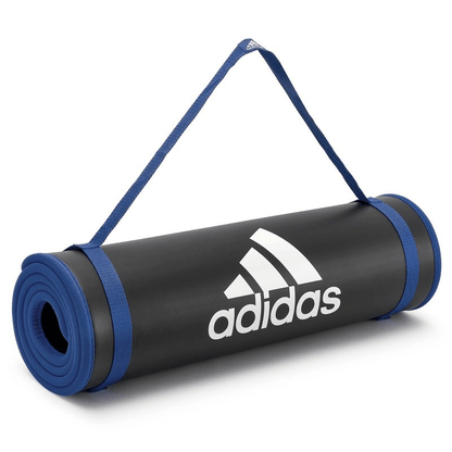 Adidas 1 CM ADMT-12235BL Training Mat: High-Performance Exercise Mat, All Levels - Fitness Max