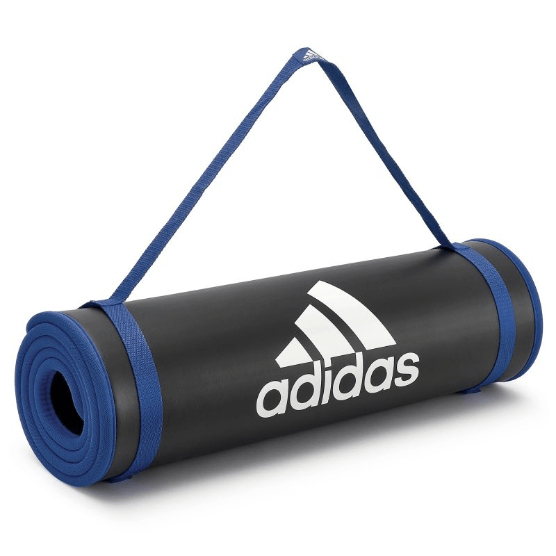 Adidas 1 CM ADMT-12235BL Training Mat: High-Performance Exercise Mat, All Levels - Fitness Max