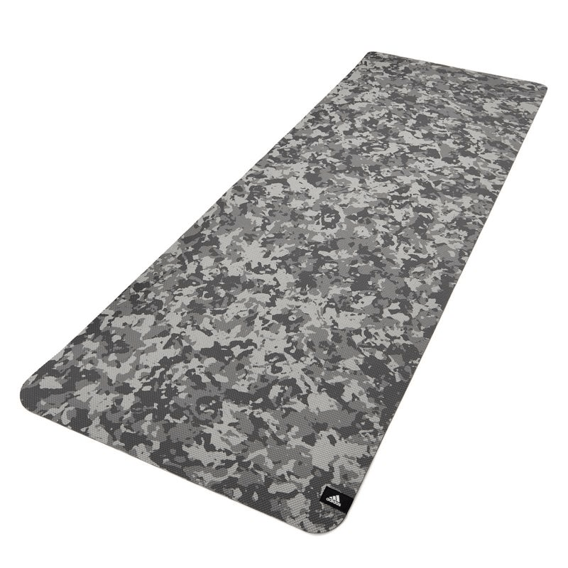 Adidas ADMT-13231GR Training Mat: High-Quality NBR Foam, Non-Slip, Thick, Durable - Fitness Max