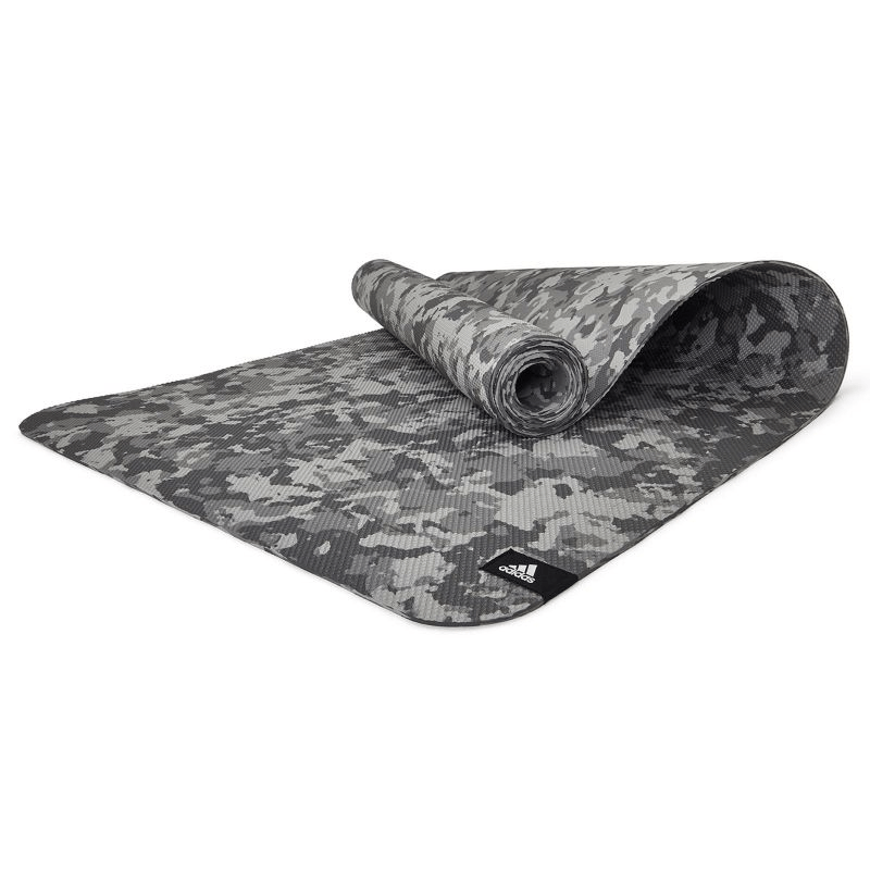 Adidas ADMT-13231GR Training Mat: High-Quality NBR Foam, Non-Slip, Thick, Durable - Fitness Max