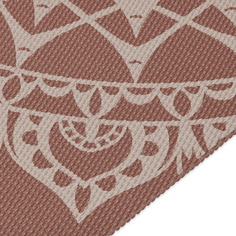 Gaiam Marrakesh 5MM Yoga Mat: Durable, Non-Slip, Eco-Friendly with Yoga Library Access - Fitness Max