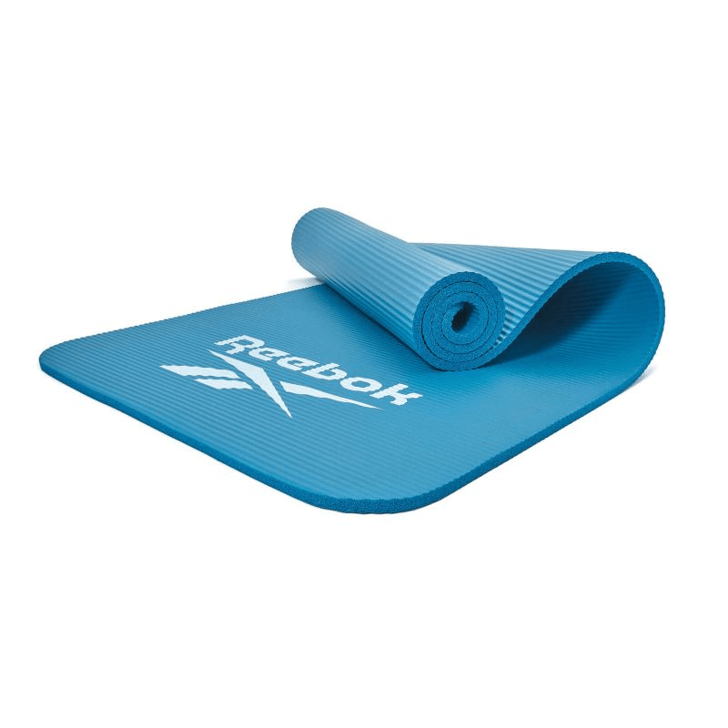 Reebok 10mm RAMT-11015BL Blue Non-Slip Mat: Durable Comfort - Fitness Max