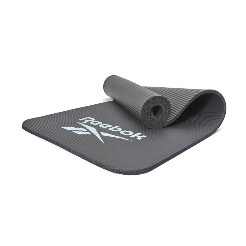 Reebok 10mm Thick Exercise Mat for Yoga with Carrying Strap - Fitness Max