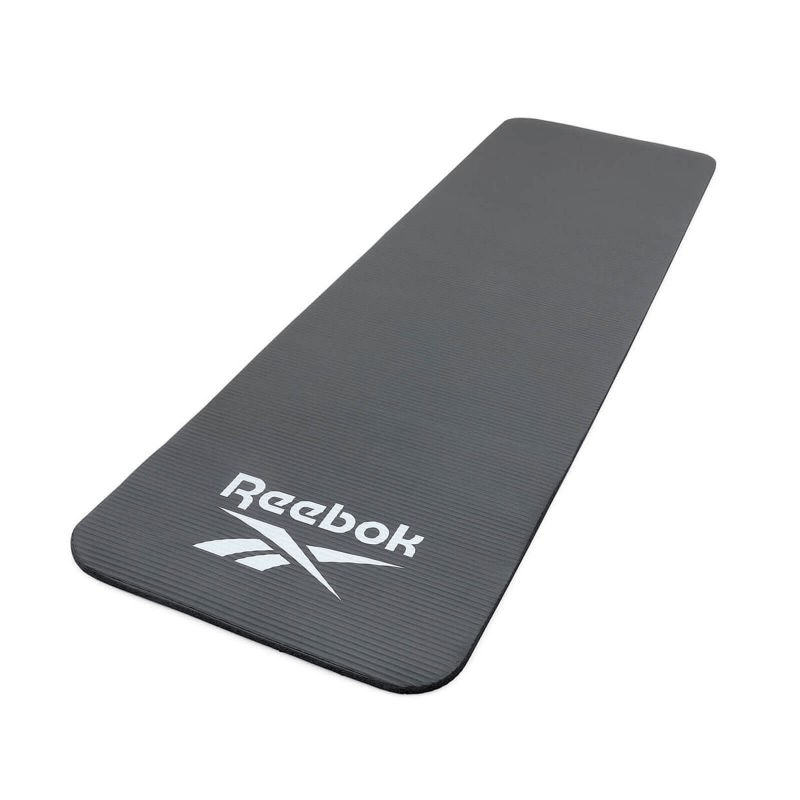 Reebok 10mm Thick Exercise Mat for Yoga with Carrying Strap - Fitness Max