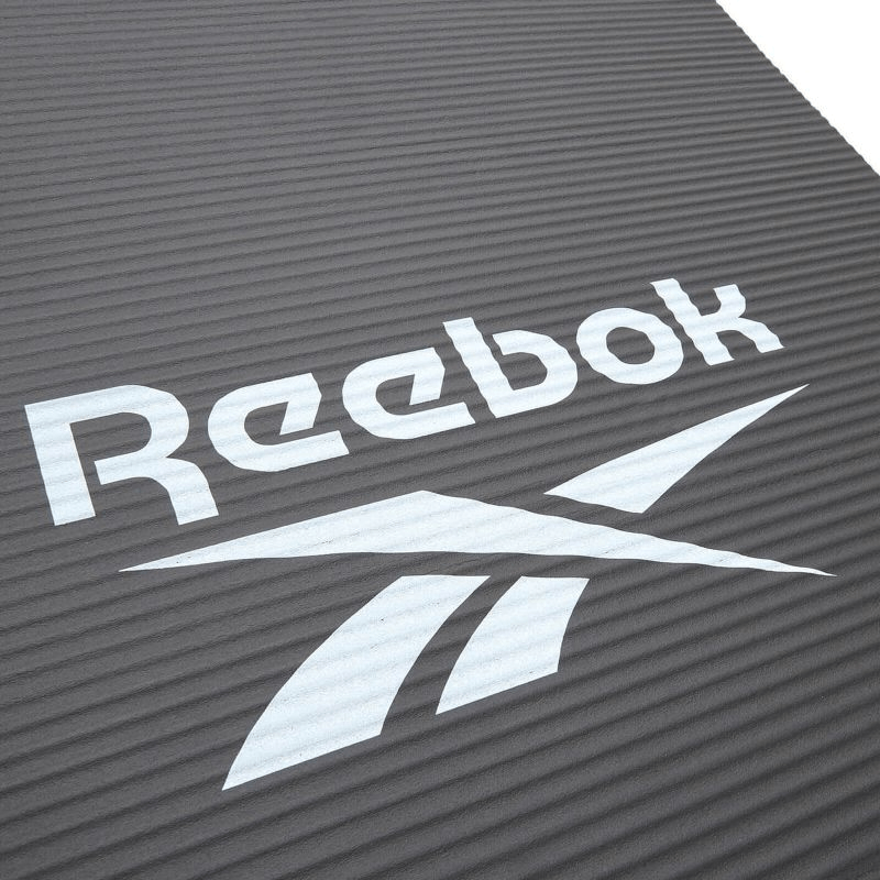 Reebok 10mm Thick Exercise Mat for Yoga with Carrying Strap - Fitness Max