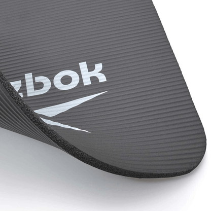 Reebok 10mm Thick Exercise Mat for Yoga with Carrying Strap - Fitness Max