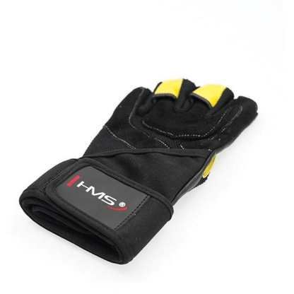 Gloves Top-quality Black/Yellow HMS RST01 Gym Gloves XL