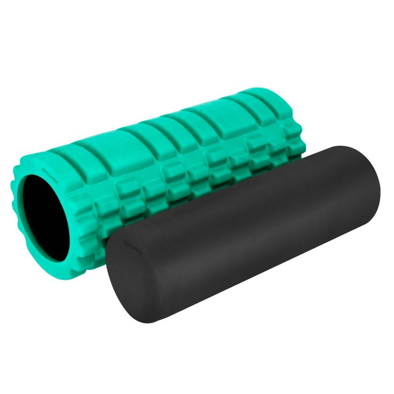 Spokey MIXROLL 2in1 Fitness Roller: 33 cm, Dual Hardness Muscle Relaxation & Strengthening - Fitness Max
