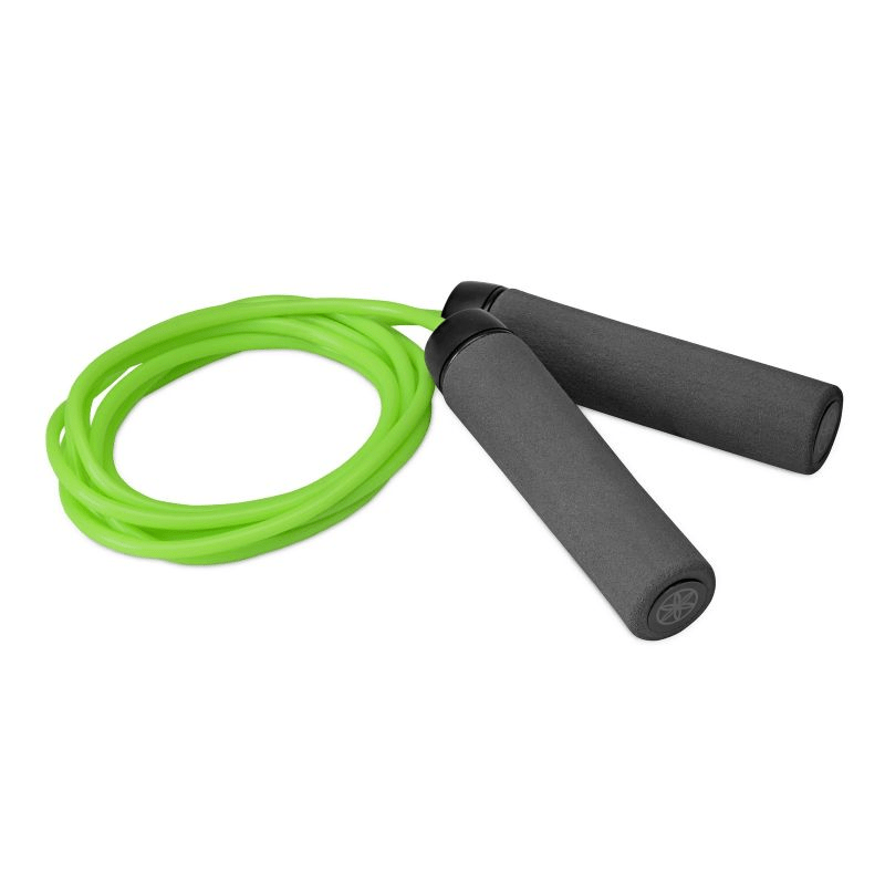 Gaiam Adjustable Jump Rope: Premium Cardio Fitness with Non-Kinking Vinyl - Fitness Max