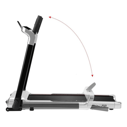 Foldable Electric Treadmill with Bluetooth, 15 Programs, 12 km/h Speed - Fitness Max