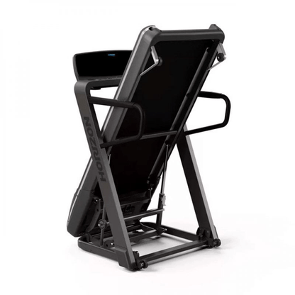 Horizon Fitness Omega Z-02 Electric Treadmill in Graphite, Foldable, High-Speed - Fitness Max