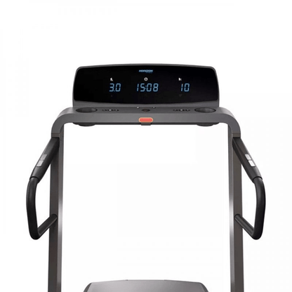 Horizon Fitness Omega Z-02 Electric Treadmill in Graphite, Foldable, High-Speed - Fitness Max