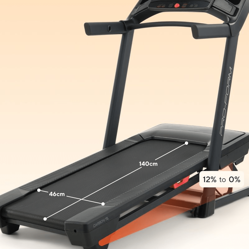 Proform Carbon TLS Electric Treadmill with Advanced RunFlex Cushioning - Fitness Max