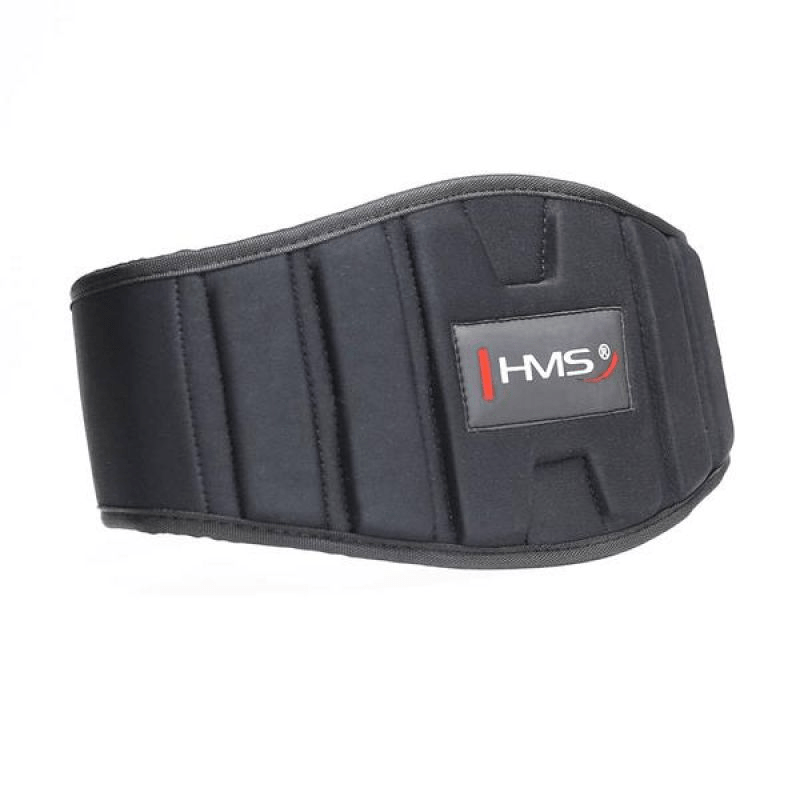 HMS PA3448 Strength Belt Size M Neoprene Weightlifting Belt Lumbar - Fitness Max