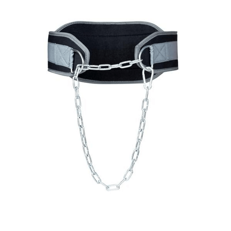 HMS PST04 Neoprene Weight Belt with Adjustable Steel Chain, 150kg Capacity - Fitness Max