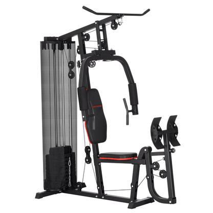 Multi Gym SPORTNOW Compact Multi Gym: 45kg Weight Stack