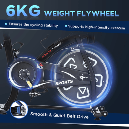 Ultimate Indoor Cycling Bike with LCD Display for Home Fitness. - Fitness Max