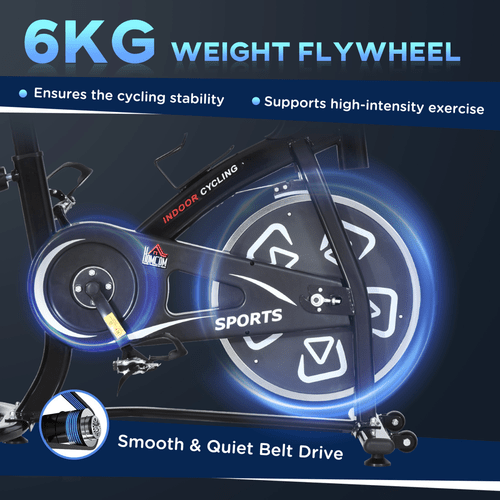 Ultimate Indoor Cycling Bike with LCD Display for Home Fitness. - Fitness Max