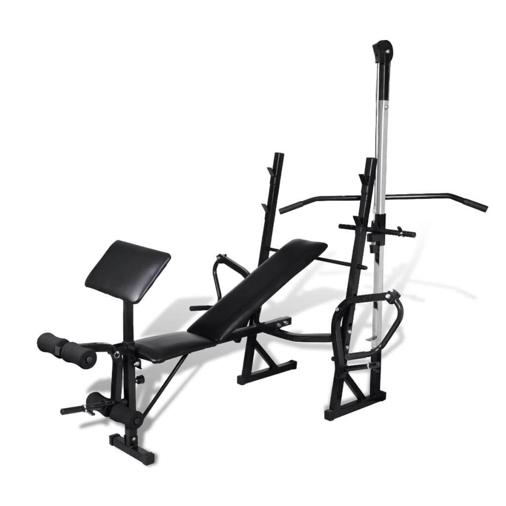 vidaXL Home Gym Fitness Bench: Adjustable Exercise Equipment for Full Body. - Fitness Max